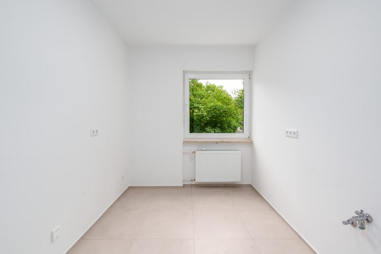 Provisionsfrei: Neue 3-Zimmer-Wohnung mit Sonnenbalkon in ruhiger Grünlage – Küchenraum