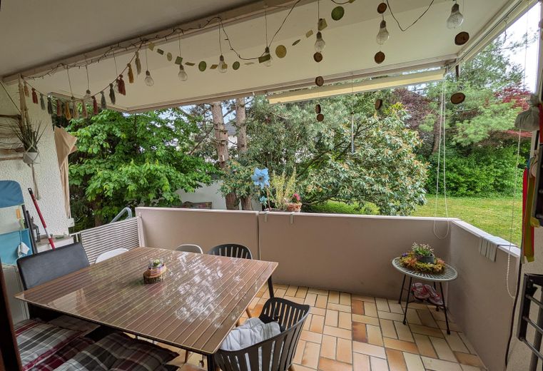 Attraktive 4,5-Zimmer-Hochparterre-Wohnung – provisionsfrei – Balkon mit Blick in den Garten
