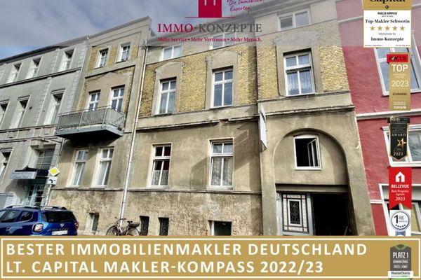 9% Rendite - Sanierungsbed. MFH in 1A-Lage mit 15x Studentenappartments