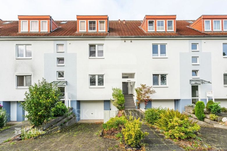 Appartamento condominiale di 2 locali affittato con giardino e garage a Köln-Widdersdorf – Außenansicht