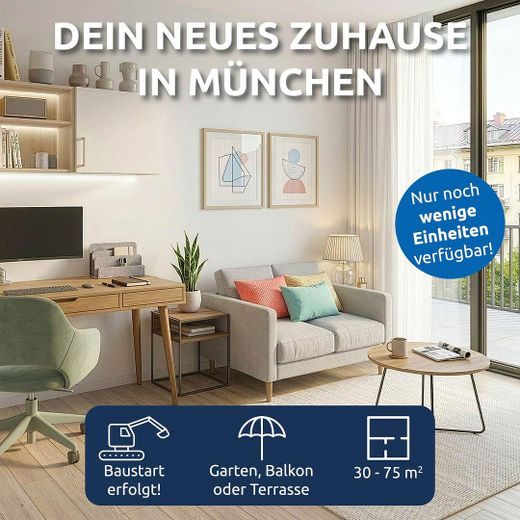 Neubau 2-Zi.-Wohnung mit/ohne Vermietungskonzept – Foto 1