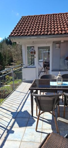 Exklusive, sonnige, aussergewöhnliche 5 Zimmer Dachgeschosswohnung am Waldrand – Dachterrasse