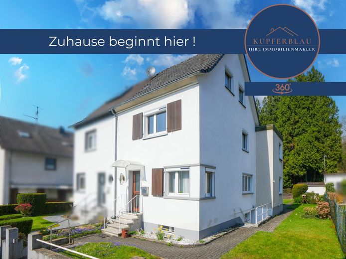 Stilvolle Doppelhaushälfte mit Gartenidylle in Bad Honnef-Selhof – Außenansicht_titelbild