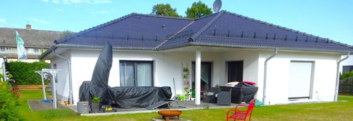 indywidualne mieszkanie na jednym poziomie z dużą działką