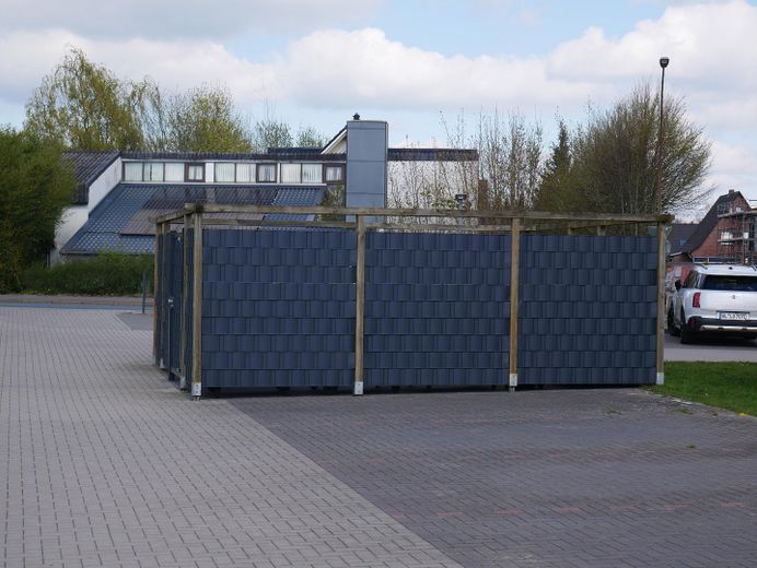 Müllentsorgungsstation