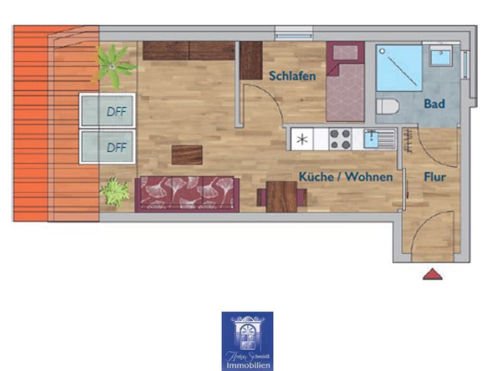 Dachtraum im Neubau mit Fußbodenheizung, EBK, Lift! Erstbezug! – Foto 1