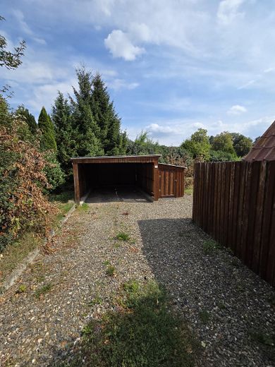 Carport Links Anbau
