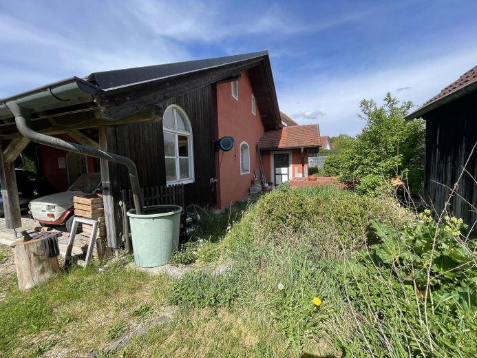 Blick in den Gemüsegarten Süd