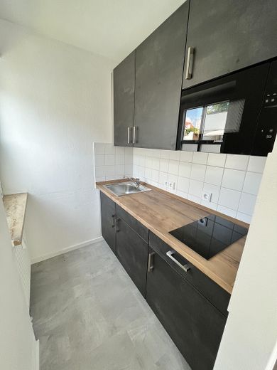 Bellissimo appartamento di 1 stanza, molto luminoso, a Mü-Moosach – Küche