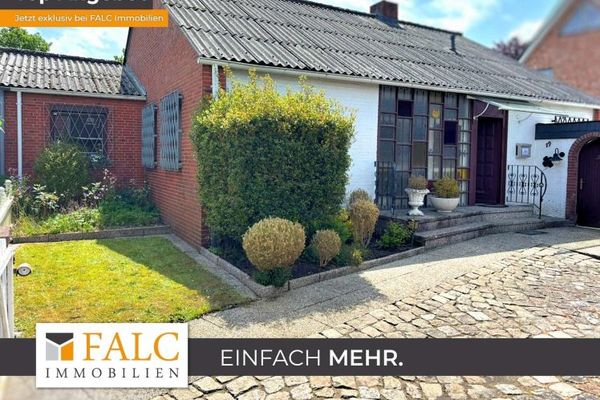 ***Bungalow con jardín y mucho potencial de diseño en una zona tranquila***