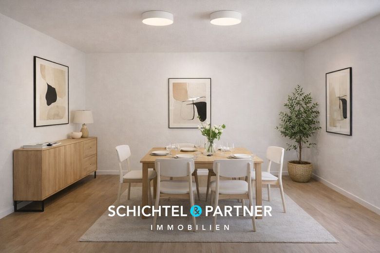 Ostertor | Erstbezug: 3-Zimmer-Wohnung mit Balkon in zentraler Lage – S&amp;P | Essbereich