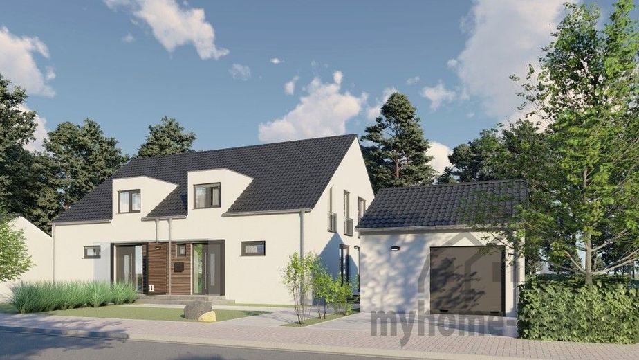 Stilvolle Doppelhaushälfte zum kleinen Preis mit Keller in Schwabach Penzendorf – DHH Wien 136 003