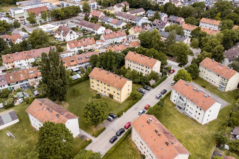 Luftbild Wohnanlage