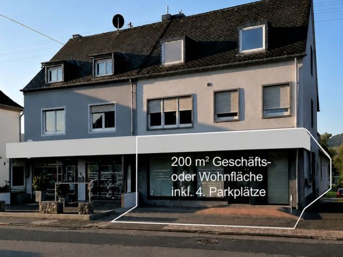 Gewerbefläche, Kapitalanlage oder Eigentumswohnung? – Sie entscheiden!
Attraktive TOP-Lage in Irrel – Foto 1