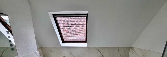 Maisonette 5 ZKB, 120 m² mit Balkon im Altstadthaus – Bad Bergzabern – Badezimmer