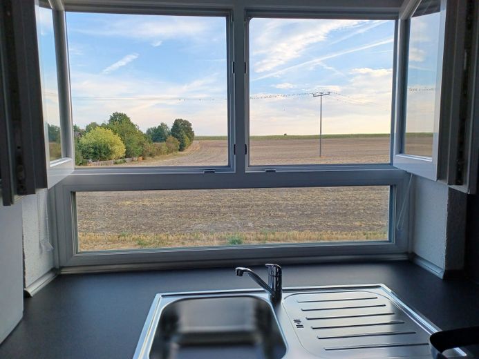 Blick Norden von Küche