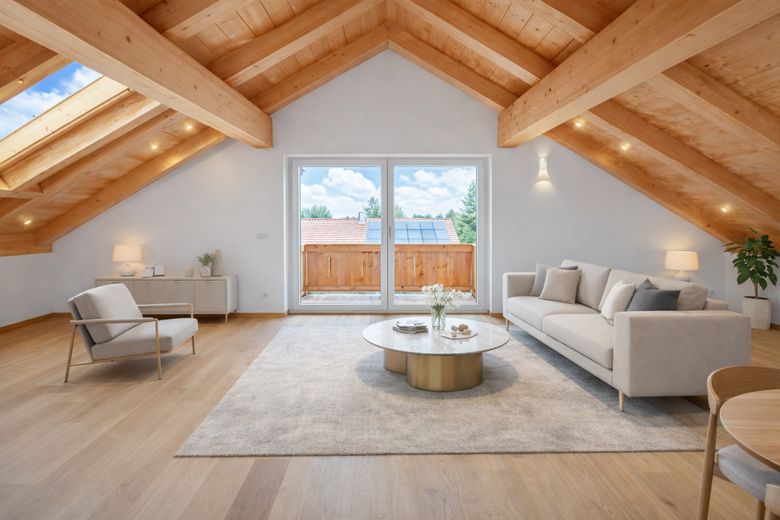 *PROVISIONSFREI*  moderne 2-Zimmer-DG-Wohnung mit Balkon – Titelbild