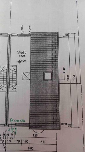 Doppelhaushälfte im Zentrum von Frechen mit Garage und Garten – Grundriss Dachgeschoß