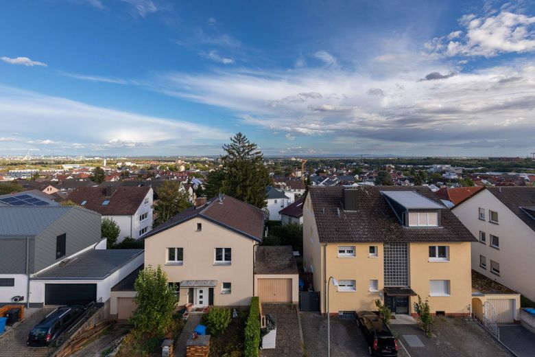 Ausblick aus dem Wohnzimmer