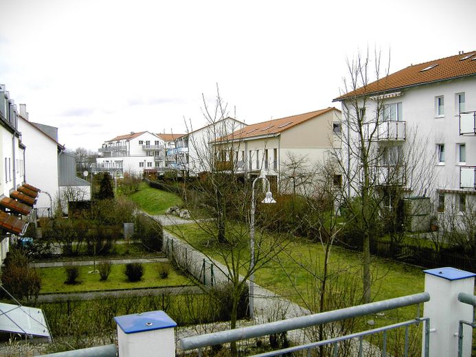 Blick vom Wohnungseingang