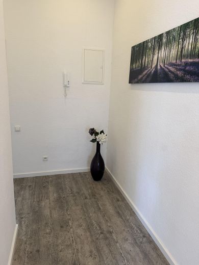 con aire acondicionado, completamente amueblado, recién renovado, listo para entrar a vivir, 2 hab., baño con cocina y balcón – Foto 19