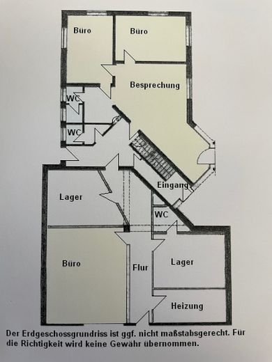 Autarke Business-Residenz NRW in Autobahnnähe: Wo Innovation auf Expansion trifft (PROVISIONSFREI) – Grundriss Erdgeschoss (älter)
