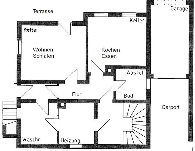Gelegenheit für die große Familie: Zweifamilienhaus mit Einliegerwohnung in ruhiger Lage im Angebot! – 5263 - Unterschoss - Einliegerwohnung