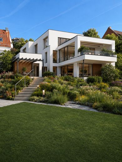 Visualierung Neubau Bauhaus