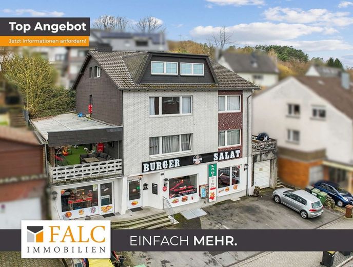 Wohn- und Geschäftshaus im schönen Overath – Außenansicht