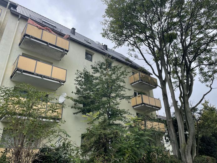 Fassade mit WDVS