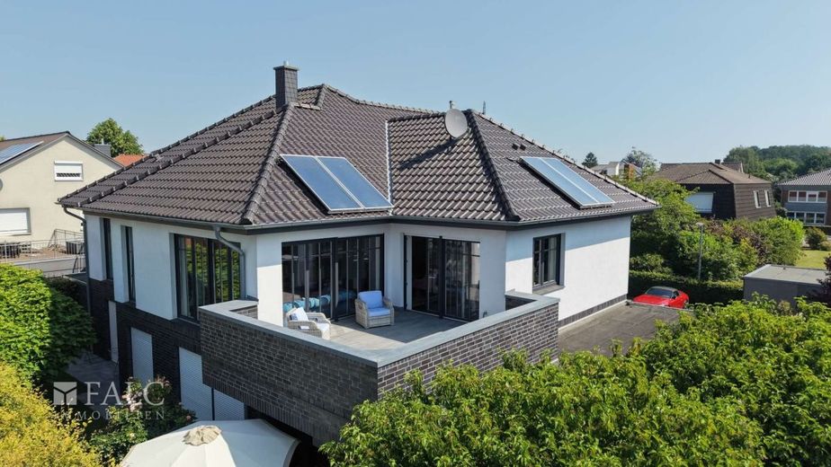 Moderne 3 -Zimmer-Wohnung mit Smart-Home, Dachterrasse &amp; hochwertiger Ausstattung – Außenansicht