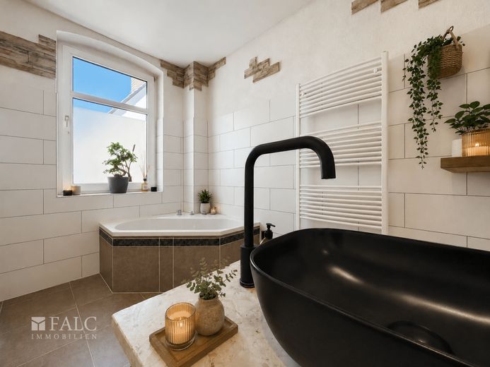 *Riserv.* Casa unifamiliare modernizzata con piscina e dotazioni di alta qualità. – Badezimmer Erdgeschoss