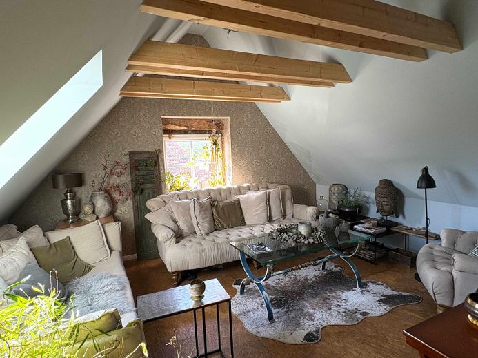 Ein Stück vom Paradies in Elb-Nähe - saniertes Bauernhaus mit Vintage-Charme – Wohnbereich im DG