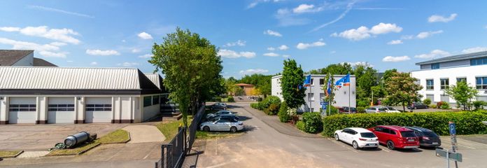 Ausblick Balkon