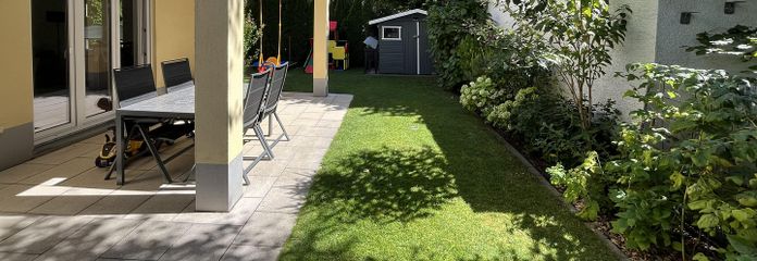 Moderne 3,5 Zi. EG-ETW mit Garten und Souterrain in TOP-Lage IN-Süd Nähe HBF – Garten