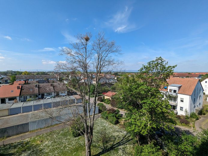 Ausblick Balkon
