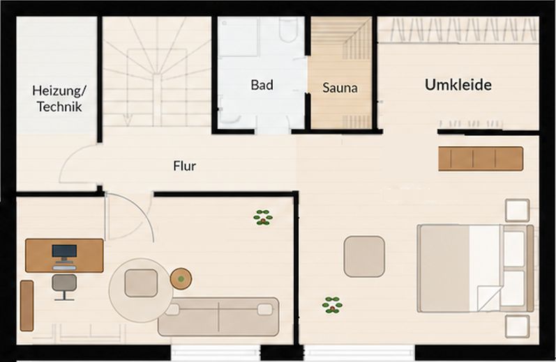 Komisyonsuz: 2023 yeni yapı, A, 178 m² yaşam/kullanım alanı, 1–2 birim, BGL, uzak manzara, şehir merkezine yakın, fotovoltaik sistem ve klima – UG – Wohnnutzung beantragt
