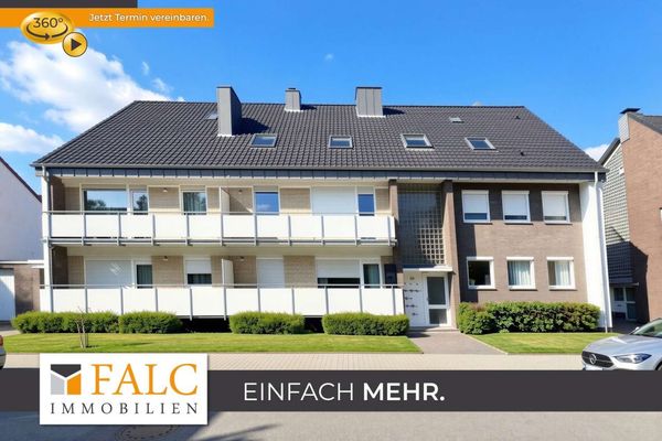 Bezugsfreie 3-Zimmer-DG-Wohnung mit ca. 95 m² in Kaarst-Holzbüttgen - ruhig gelegen &amp;  modernisiert