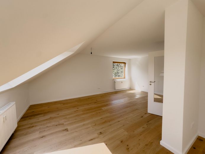 Sofort bezugsfrei nach Renovierung | Findorff | Garage | provisionsfrei | nahe Bürgerpark – Wohnzimmer