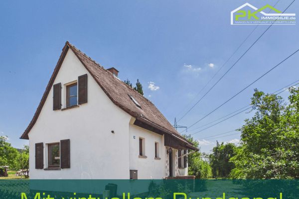 Charmantes Einfamilienhaus mit großer Terrasse, Garten und Gestaltungspotenzial in Kleinwallstadt
