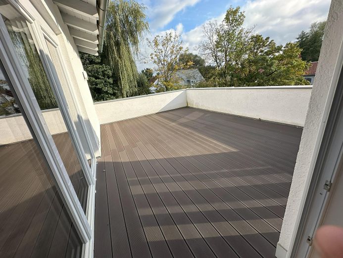 Dachterrasse, 24m² groß