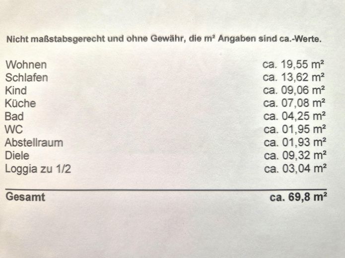 Charmante 3-Zimmer-Wohnung mit Westbalkon – gepflegt, hell und gut geschnitten – Plan
