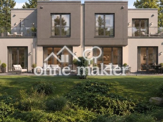 Neubau-Doppelhaushälfte mit ca. 171 m² Wohnfläche, Dachterrasse & Garage – Foto 1