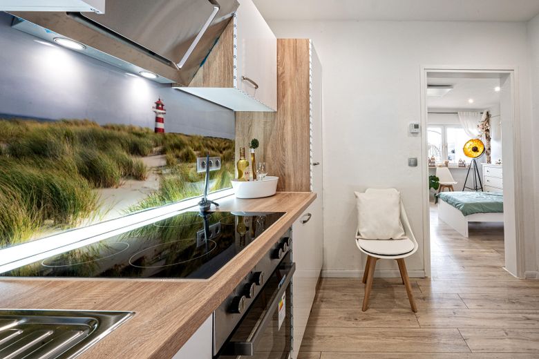 Top ausgestattete Küche