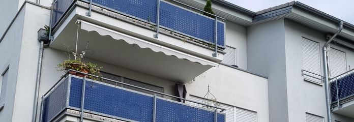 Balkon links + WZ-Fenster