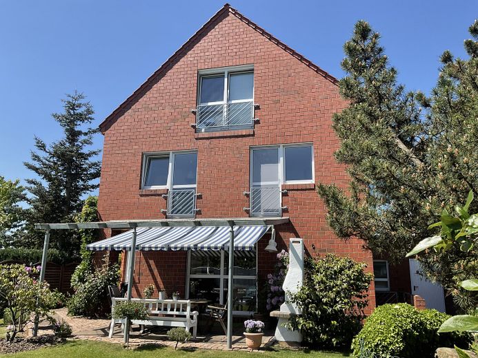 Gartenseite Haus