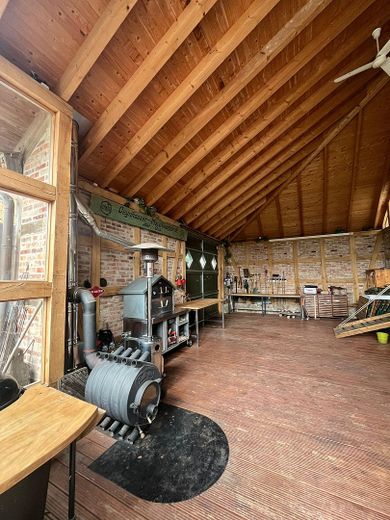 Bullerjan und Holzbackofen