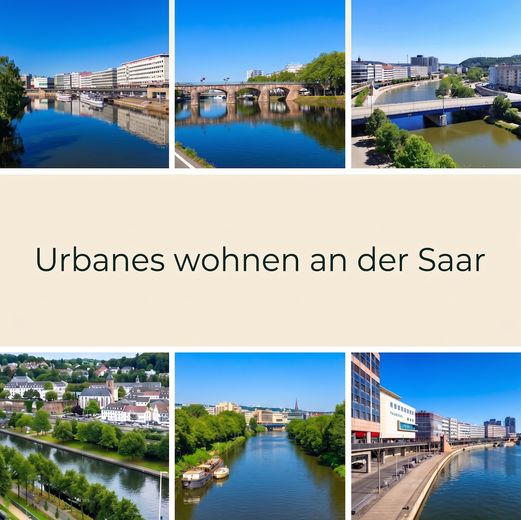 Exklusive-Top-Stadtwohnung über den Dächern von Saarbrücken – Wohnlage