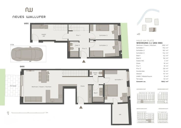 2 Katta Yaşam - Neues Wallufer - Lübeck – Grundriss Whg. K04