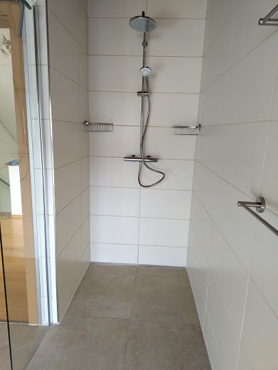 ebenerdige Regendusche
